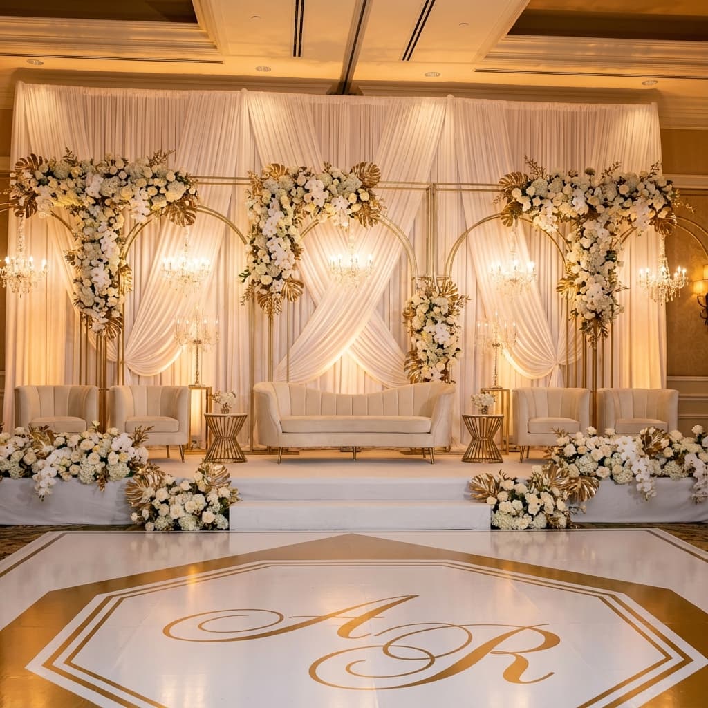 Elegant Wedding Stage